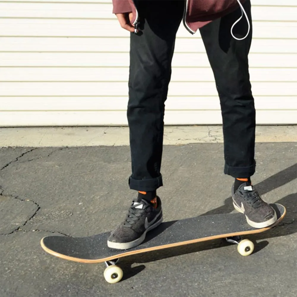 Yocaher Blank Complete Skateboard - Stained Black